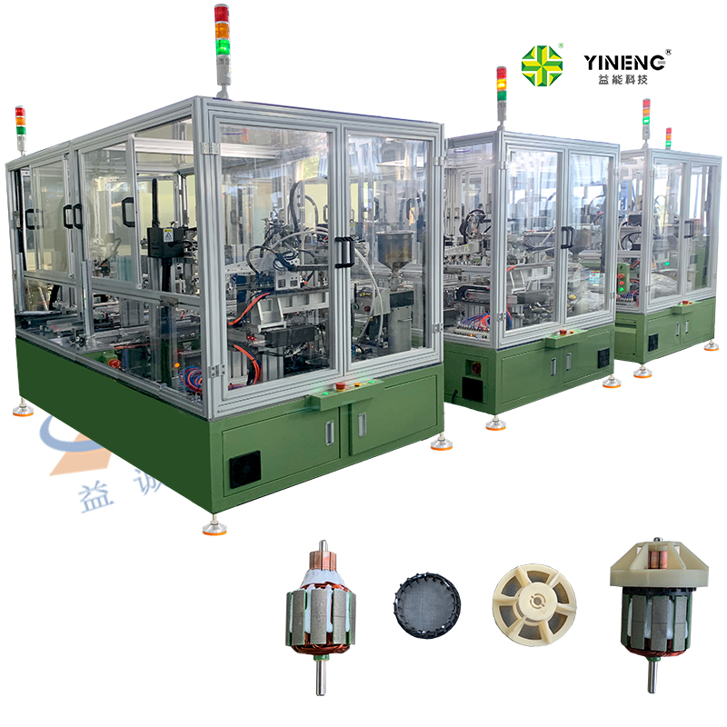 马达回转子自动胶水涂布机